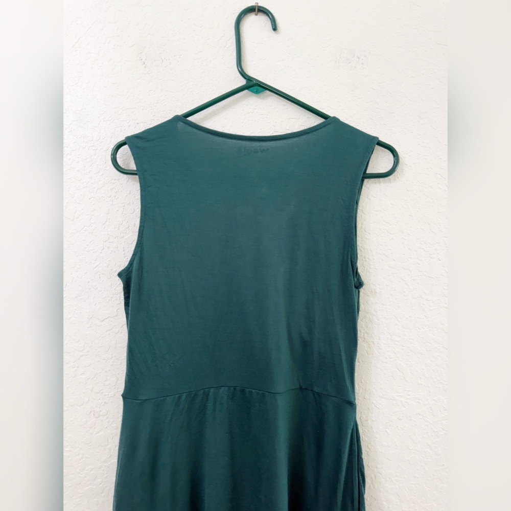 Wool& Isabelle Women's Green Wrap Dress - M - Picture 6 of 11